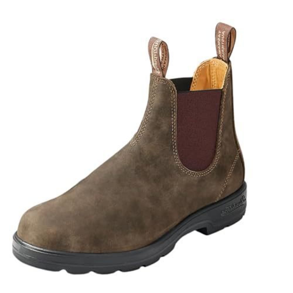 Blundstone Brown Chelsea Boot with Dark Brown Elastic